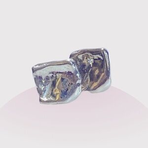 Silpada Silver Square Stud Earrings P1656